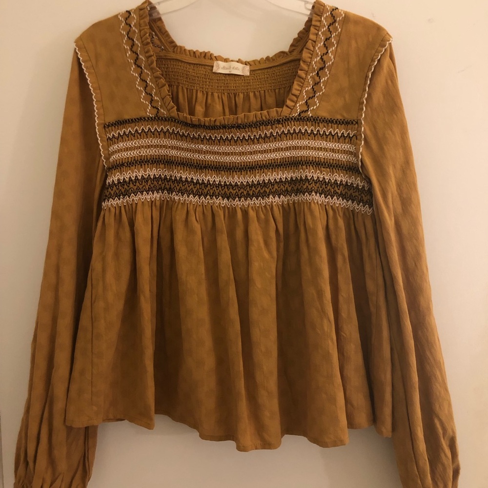 Yellow Blouse